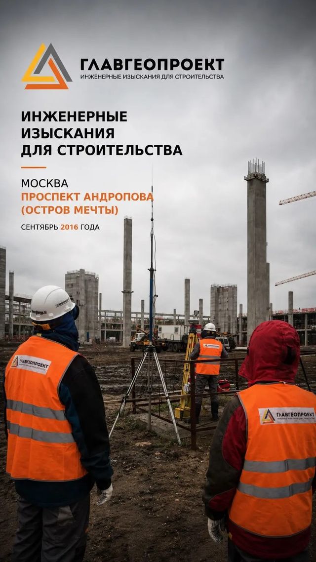 Геодезические работы на объекте